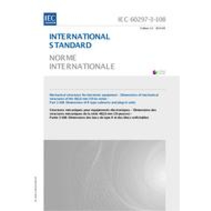 IEC 60297-3-108 Ed. 1.0 b PDF