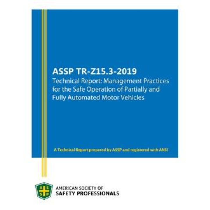 ASSP TR-Z15.3 PDF