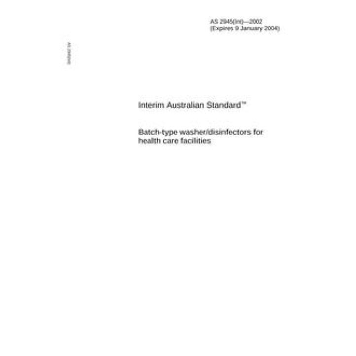 AS 2945(INT) PDF