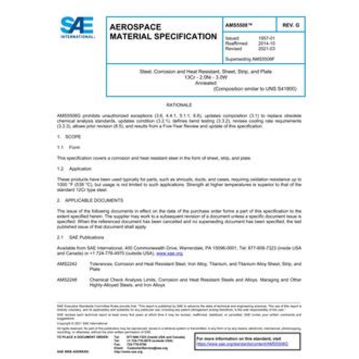 SAE AMS5508G PDF