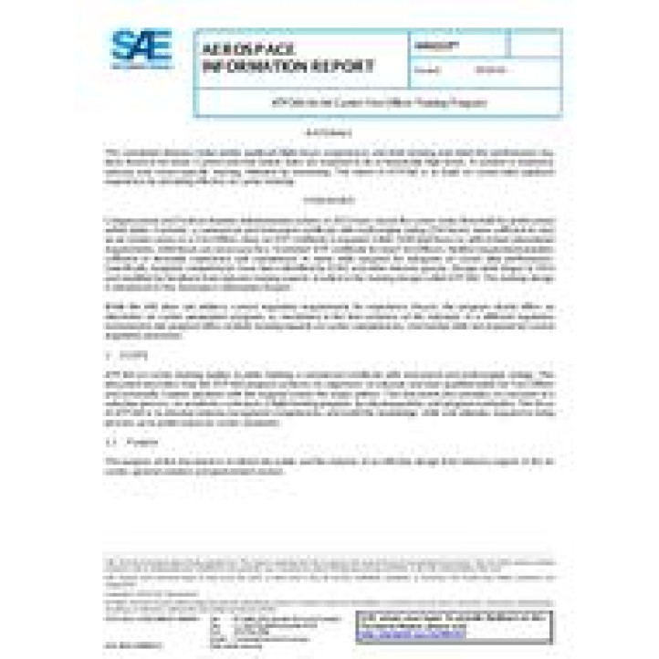 SAE AIR6319 PDF