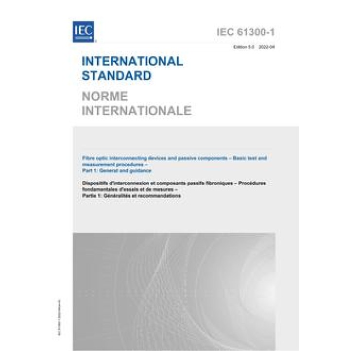 IEC 61300-1 Ed. 5.0 b PDF