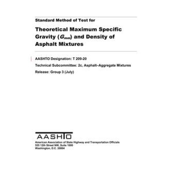 AASHTO T 209 PDF download