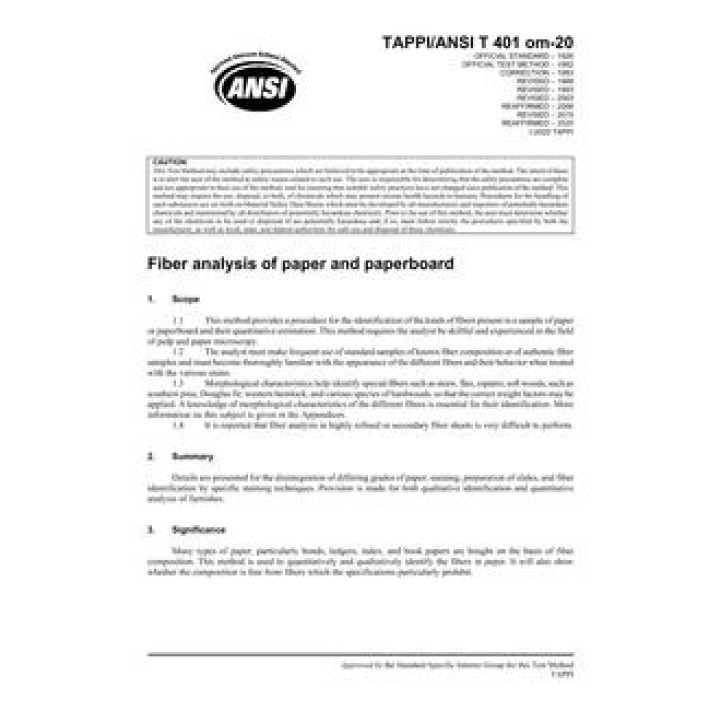 TAPPI T401 PDF