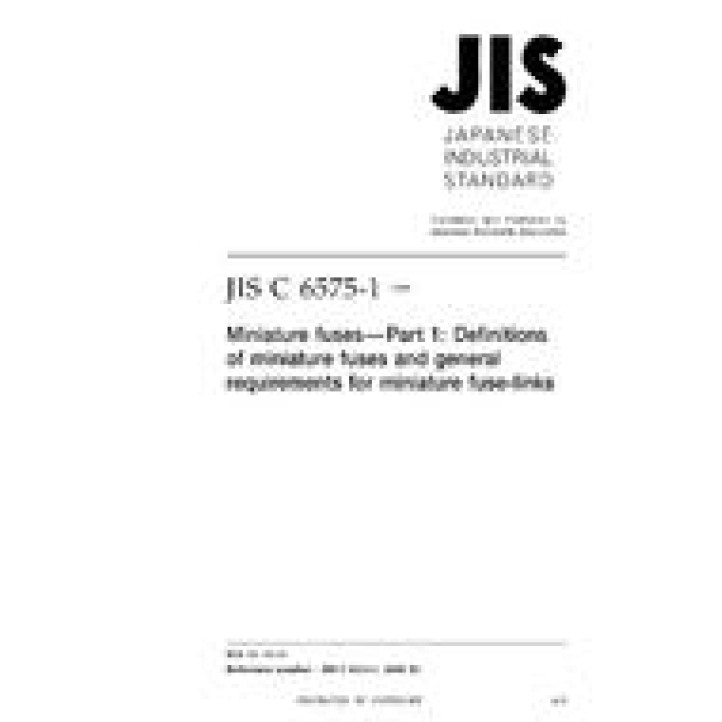 JIS C 6575-1 PDF