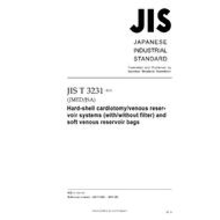 JIS T 3231 PDF