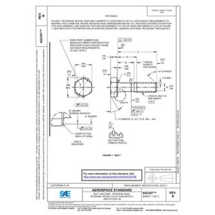 SAE AS3307B PDF