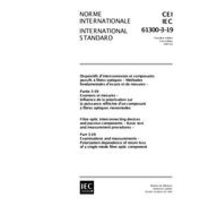 IEC 61300-3-19 Ed. 1.0 b PDF