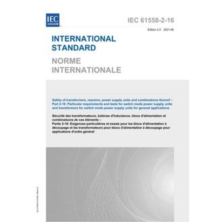 IEC 61558-2-16 Ed. 2.0 b PDF