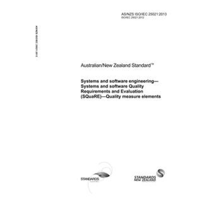 AS/NZS ISO/IEC 25021 PDF