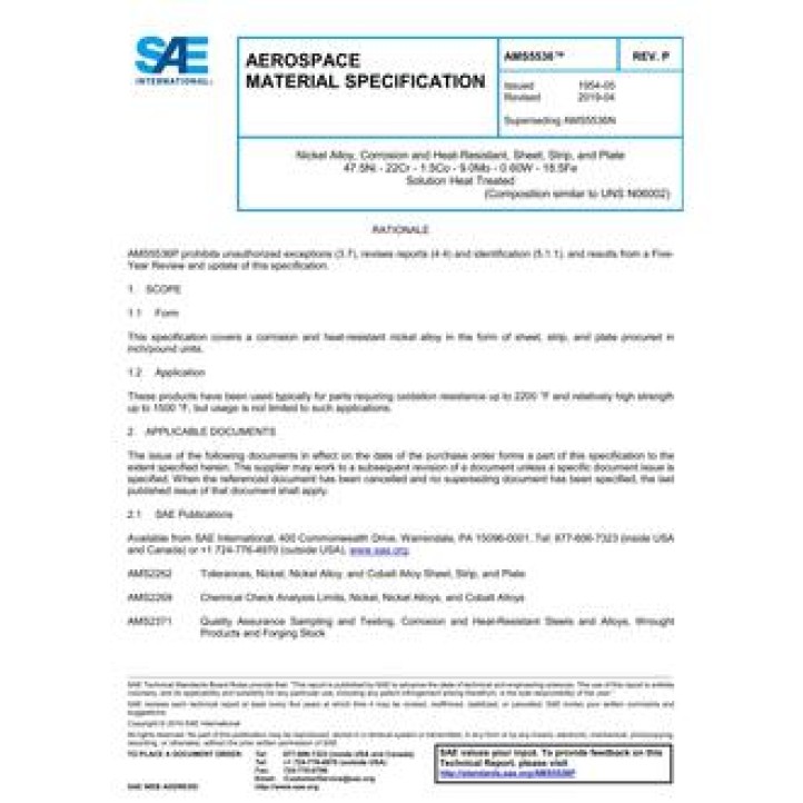 SAE AMS5536P PDF