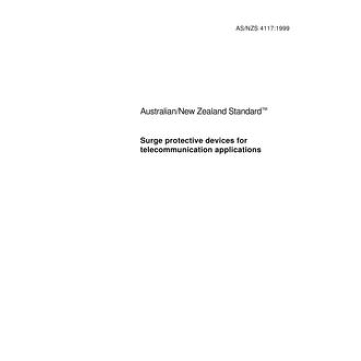 AS/NZS 4117 PDF