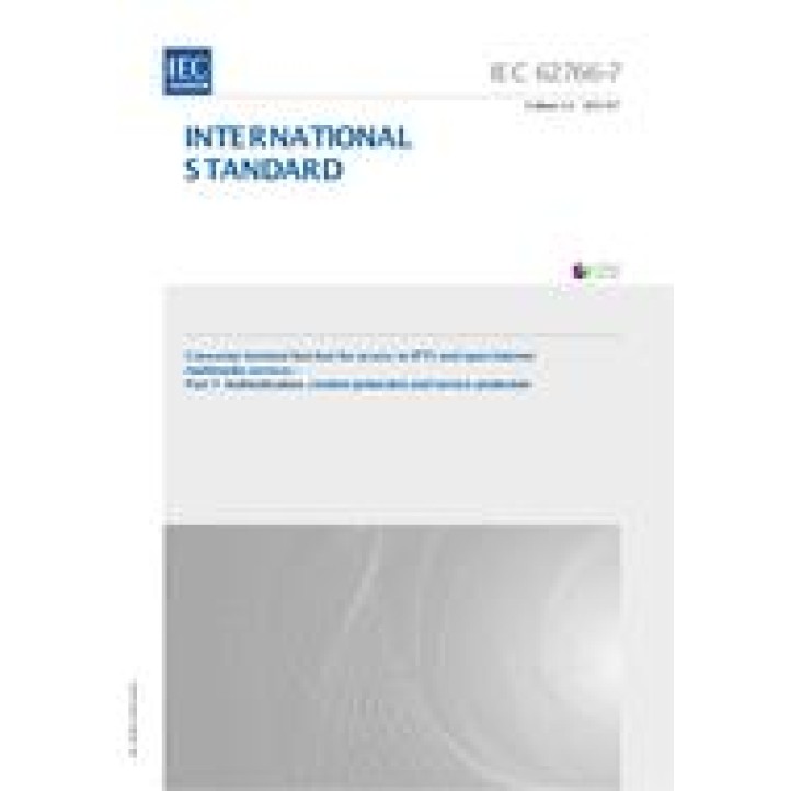 IEC 62766-7 Ed. 1.0 en PDF