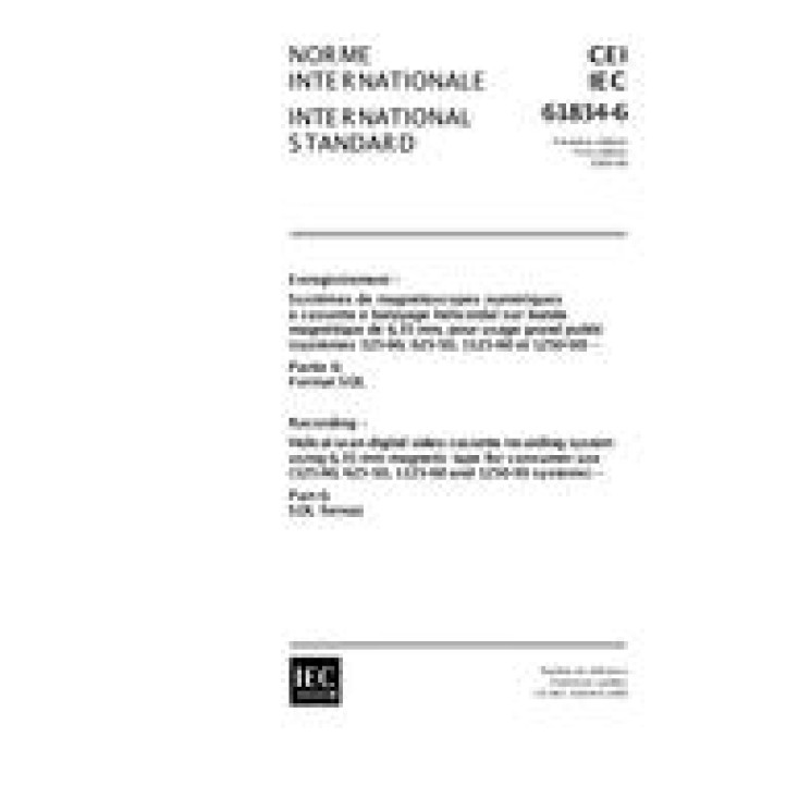 IEC 61834-6 Ed. 1.0 b PDF