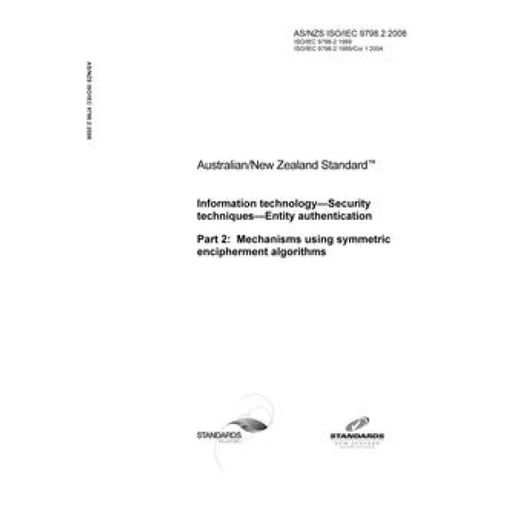 AS/NZS ISO/IEC 9798.2 PDF