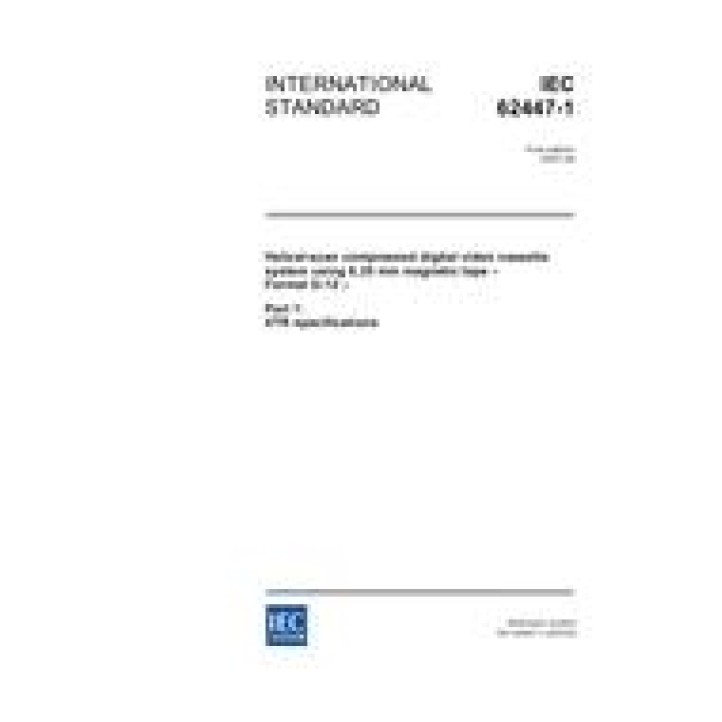 IEC 62447-1 Ed. 1.0 en PDF