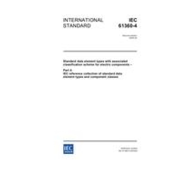 IEC 61360-4 Ed. 2.0 en PDF