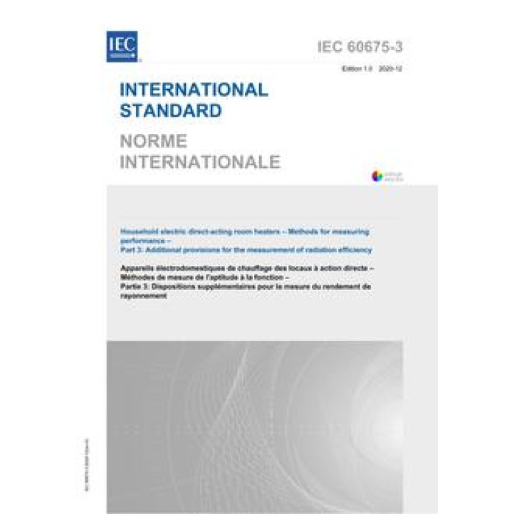 IEC 60675-3 Ed. 1.0 b PDF