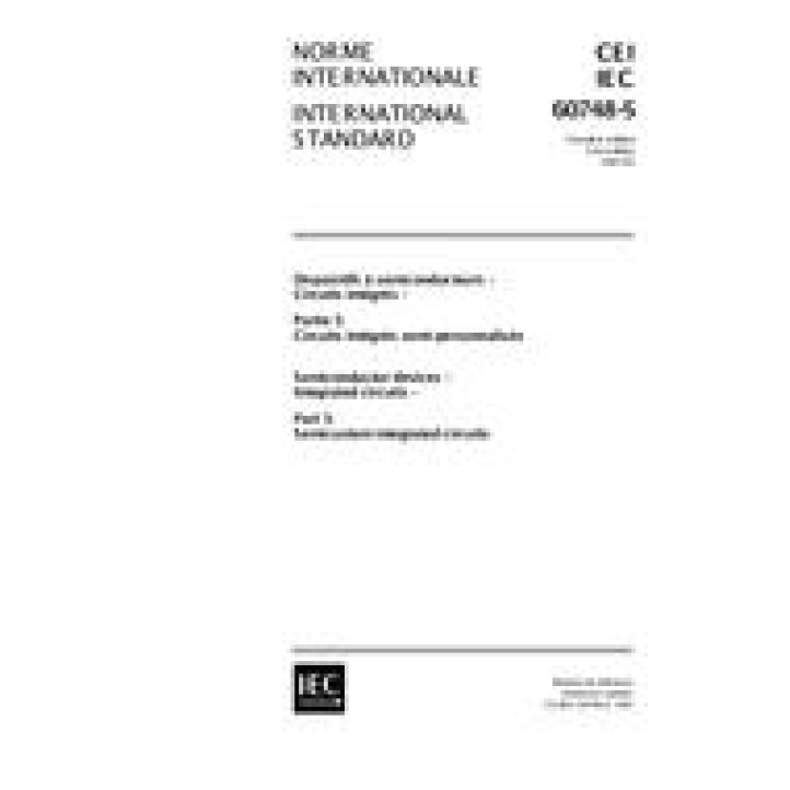 IEC 60748-5 Ed. 1.0 b PDF