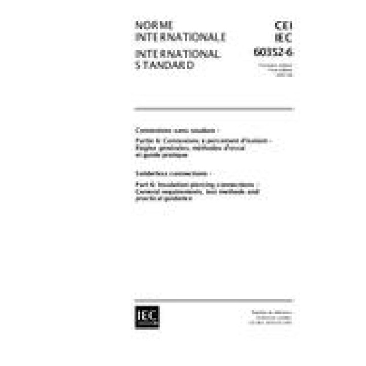 IEC 60352-6 Ed. 1.0 b PDF