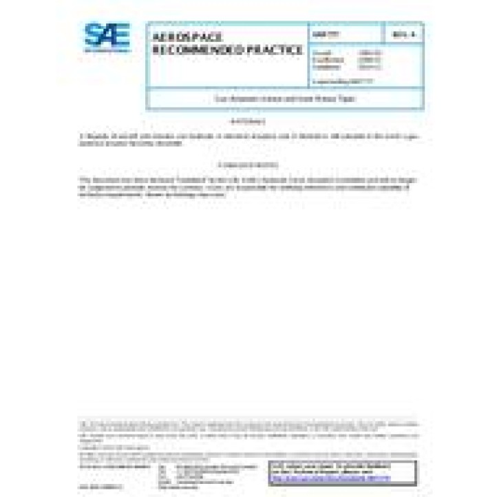 SAE ARP777A PDF