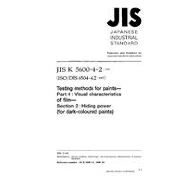 JIS K 5600-4-2 PDF