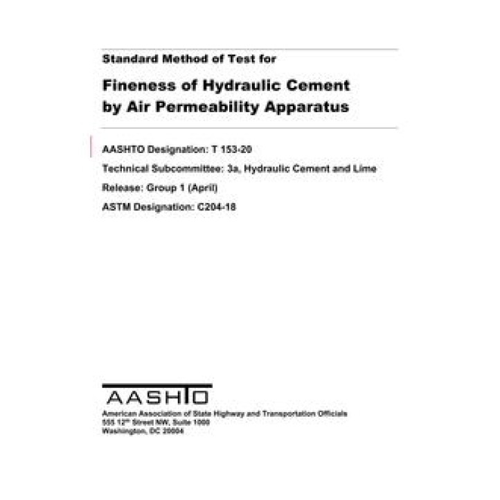 AASHTO T 153 PDF