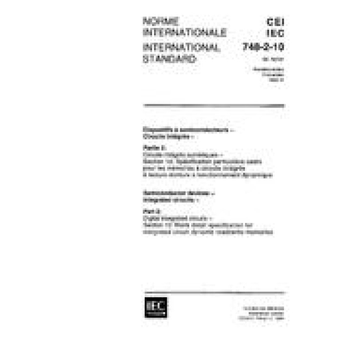 IEC 60748-2-10 Ed. 1.0 b PDF