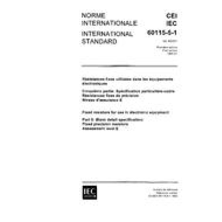 IEC 60115-5-1 Ed. 1.0 b PDF