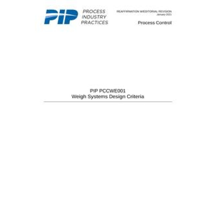 PIP PCCWE001 PDF