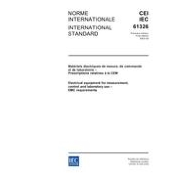 IEC 61326 Ed. 1.0 b PDF