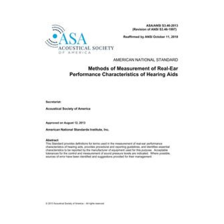 ASA S3.46 PDF download