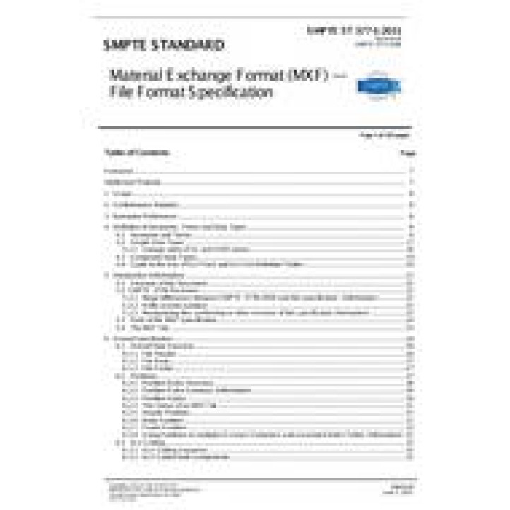 SMPTE ST 377-1 PDF