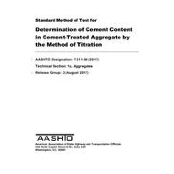 AASHTO T 211 PDF download