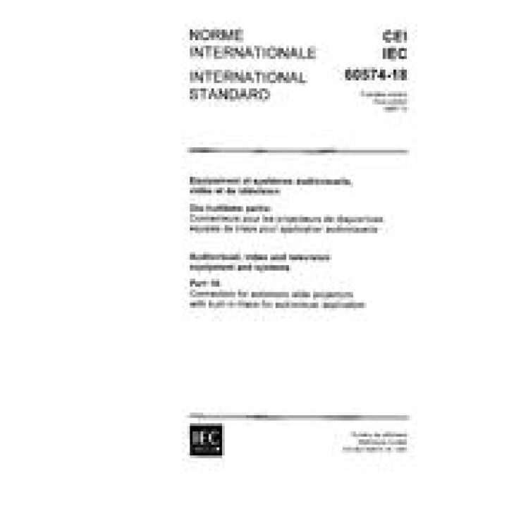 IEC 60574-18 Ed. 1.0 b PDF