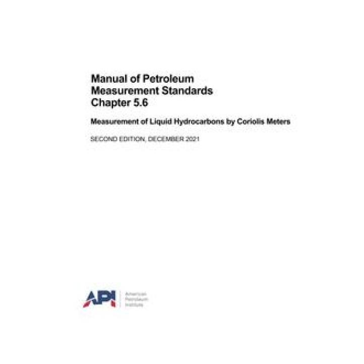 API MPMS Chapter 5.6 PDF