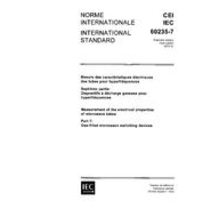 IEC 60235-7 Ed. 1.0 b PDF