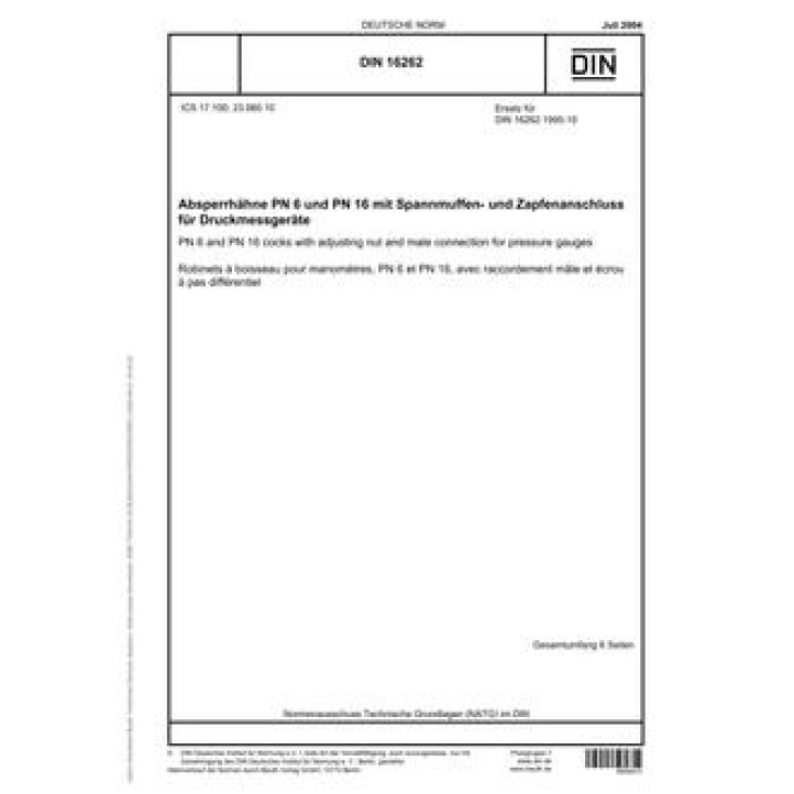 DIN 16262 PDF