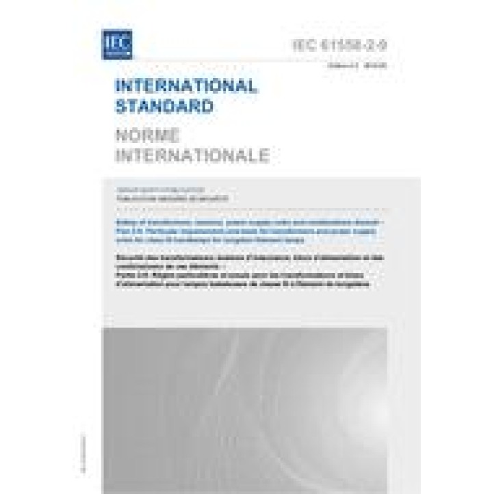 IEC 61558-2-9 Ed. 2.0 b PDF