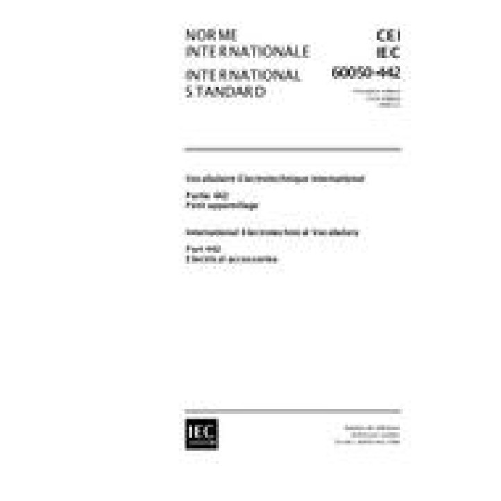 IEC 60050-442 Ed. 1.0 b PDF