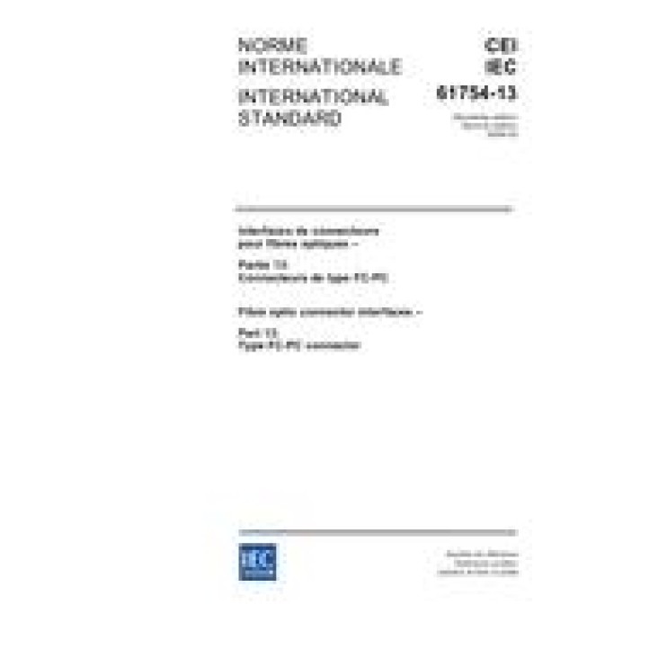 IEC 61754-13 Ed. 2.0 b PDF