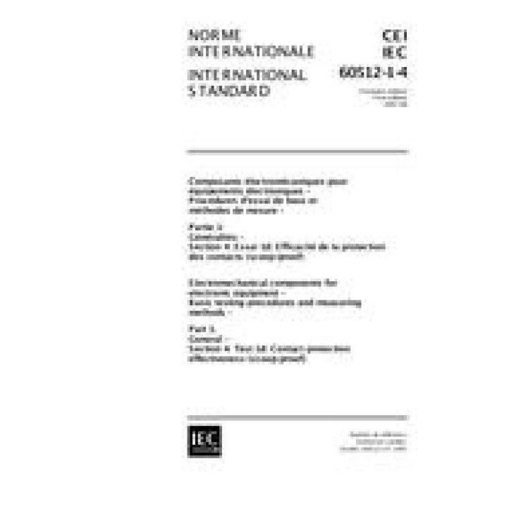 IEC 60512-1-4 Ed. 1.0 b PDF