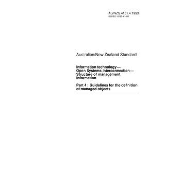 AS/NZS 4151.4 PDF