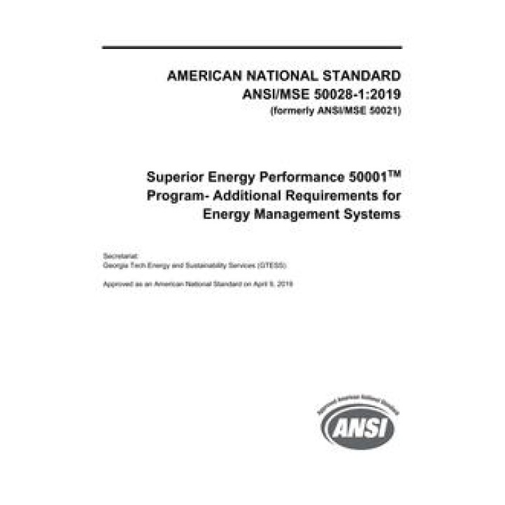 ANSI MSE 50028-1 PDF