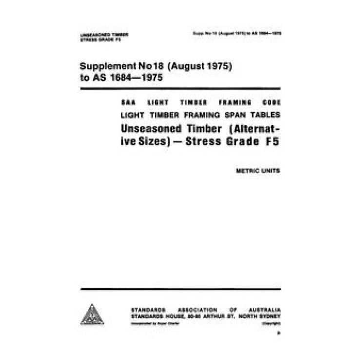 AS 1684 SUPP 18 PDF