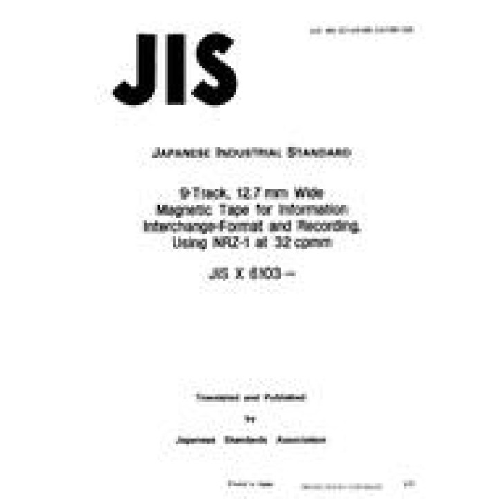 JIS X 6103 PDF