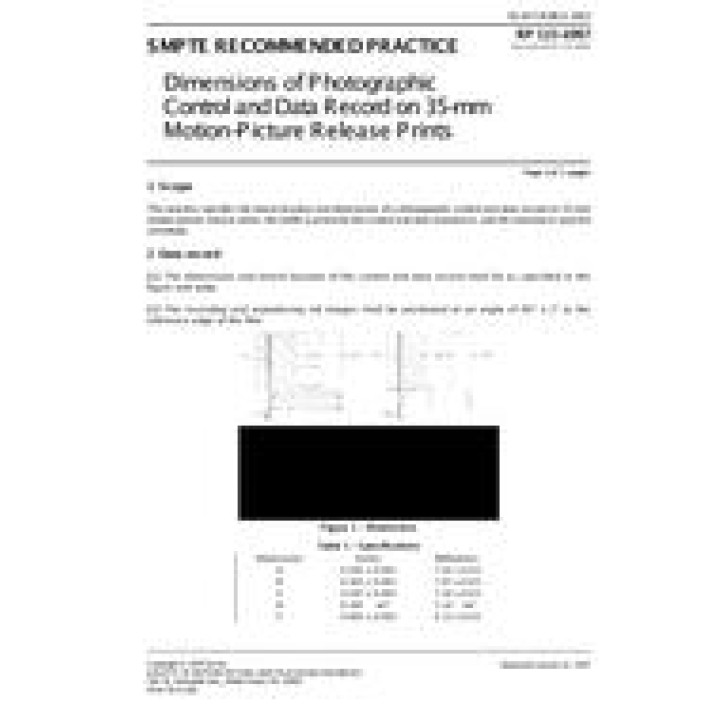 SMPTE RP 115 PDF