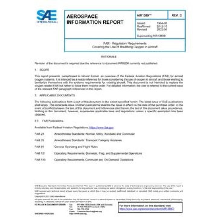 SAE AIR1389C PDF