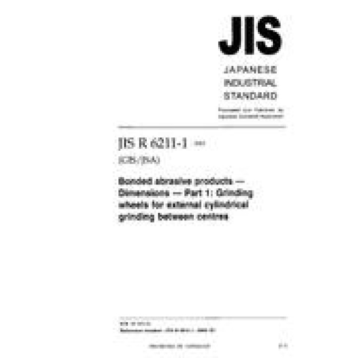 JIS R 6211-1 PDF