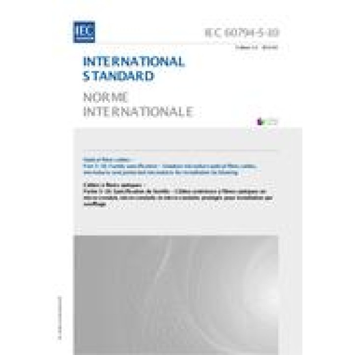 IEC 60794-5-10 Ed. 1.0 b PDF